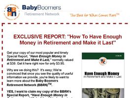 Go to: Have Enough Money in Retirement and Make it Last