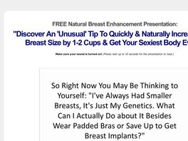 Go to: Bust Boosting Solution ~ Natural Breast Enhancement ~ 75%!