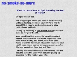 Go to: No-Smoke-No-More' Gets You 'Ready' To Quit Smoking.
