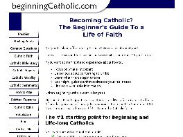Go to: Beginningcatholic.com
