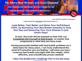 Go to: Banish Bad Breath And Gum Disease!
