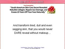 Go to: Beauty Food Bible - Brand New With High Epcs