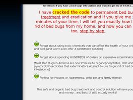 Go to: Bed Bug Control Guide - High Conversions, Great Market