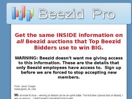 Go to: Beezid Pro