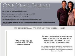 Go to: One Year Dream!