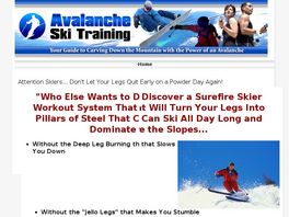 Go to: Skier Fitness Training - Unique Skiing Program