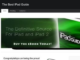 Go to: Cash In On The Best Ipad Guide - 50% Commission.