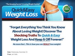 Go to: Quick & Easy Weight Loss