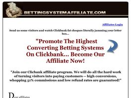 Go to: Betting Software, Betting Systems And Betting Tips For Betfair.