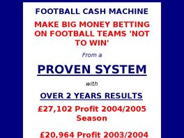 Go to: Football Cash Machine.