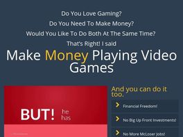Go to: Make Money Playing Video Games