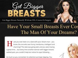 Go to: Get Bigger Breasts - Natural Breast Enlargement Guide