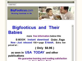Go to: Bigfooticus And Their Babies E-book