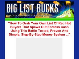 Go to: Secrets To Fast And Profitable List Building!
