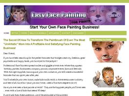 Go to: Face Painting For Profit