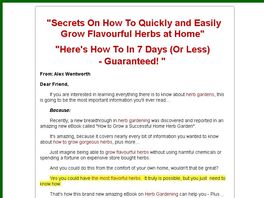 Go to: How To Grow A Successful Home Herb Garden.