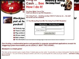 Go to: The Ultimate Blackjack System.