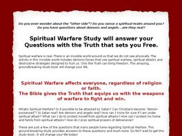 Go to: Spiritual Warfare Study
