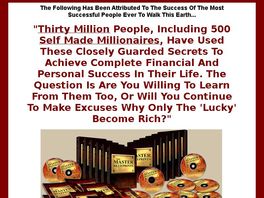 Go to: Wealth Mindset Package, High Commissions