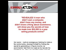 Go to: ECommerce Action Pack.