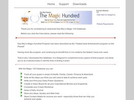 Go to: The Magic 100 Database