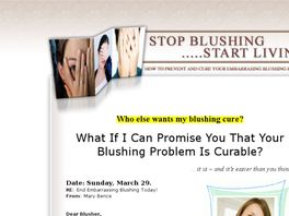 Go to: Stop Facial Blushing Hypnosis Program