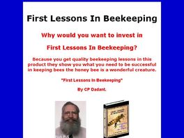 Go to: First Lessons In Beekeeping