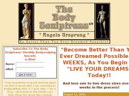 Go to: The Body Sculptress' Live Your Dreams!