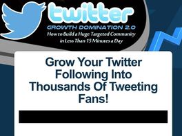 Go to: Twitter Growth Domination And Sales Shortcuts