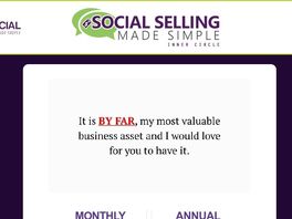 Go to: The Social Selling Made Simple Inner Circle