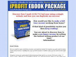 Go to: 50 Resale Rights Products-the Six Figure Code.