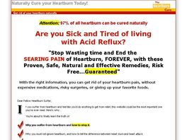 Go to: 1 Cure For Heartburn.