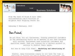 Go to: Sourced Central Business Directory Listings