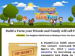 Go to: Famous Farmville Guide 100+ Pages And Bonus Guide.