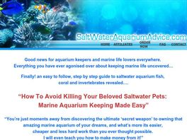 Go to: Ultimate Secrets To Saltwater Fish And Invertebrates