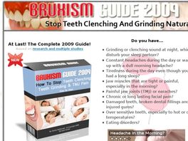Go to: Bruxism And Tmj Guide - Information And Natural Treatment