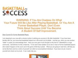 Go to: Basketball To Success: Don't Foul Out In The Game Of Life!