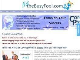 Go to: TheBusyFool - helping entrepreneurs love their work