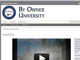 Go to: By Owner University - For Sale By Owner Training