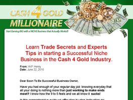 Go to: Cash 4 Gold Millionaire