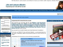 Go to: Life and Leisure eBooks