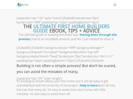 Go to: The Ultimate First Home Builders Guide Ebook