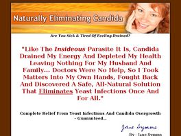 Go to: Naturally Eliminating Candida - * $18.67 Payout! 55% Commission!
