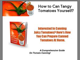 Go to: How To Can Tangy Tomatoes Yourself