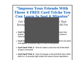 Go to: 44 Professional-Level Card Tricks (Easy To Do) | Taught Via Video.