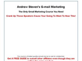 Go to: Andrew Stevens Gmail Marketing - Take Over your markets mind