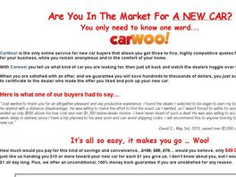 Go to: Carwoo! The Easiest Way To Buy A New Car!