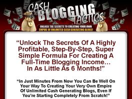 Go to: Cash Blogging Tactics