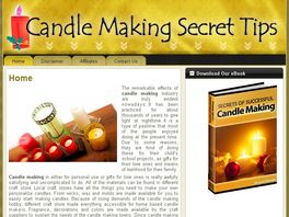 Go to: Candle Making Secret Tips