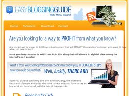Go to: Easy Blogging Guide